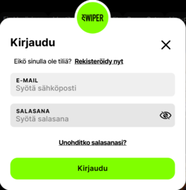 kirjaudu sisään Swiperiin vaihe 3