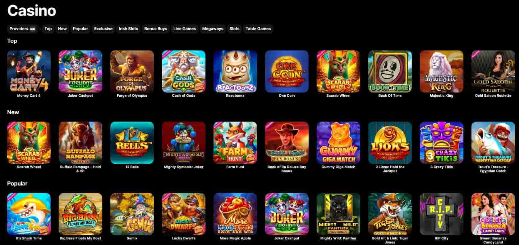 slots at Swiper casino